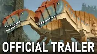 The Giant Dinosaur Adventure - OFFICIAL PRE-RELEASE TRAILER | Minecraft