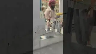 Powder Coating Process | Business Breakys #shorts #shortsfeed #metal #factory #viral #satisfying