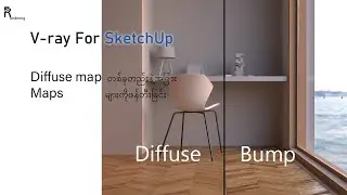 V-ray for SketchUp - Creating with diffuse maps to others ( Texture )