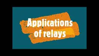 55-Applications of relays