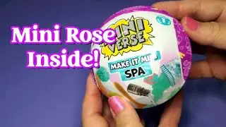 MiniVerse Make It Mini Spa Rose Bath Bombs With a Real Rose Inside