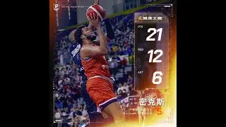 #05 密克斯 Kennedy Meeks - 240316 P.League+ Highlights(vs. Taipei Fubon Braves)