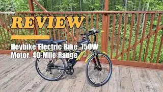 Heybike 750W Electric Mountain Bike - Review 2025