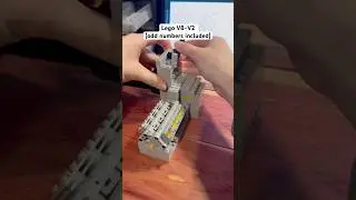Different Lego engine sounds (v8-V2).        #lego #cool #engine #legoengine #sound