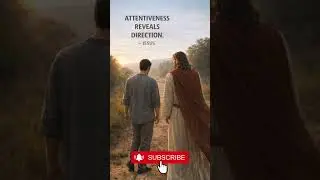 Jesus Says: Pay Attention to the Quiet Moments #christianshorts #god #jesus #love #elevationworship