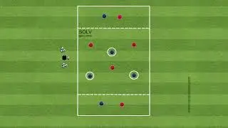 Small sided game to the end zone.