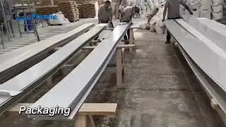 Whole set PVC Wall Panel Extrusion line with Printing Machine
