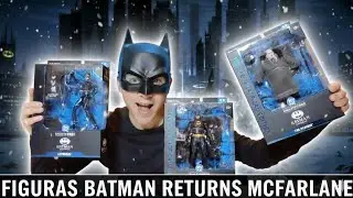 Colecci&oacute;n Batman Returns de Mcfarlane toys, Batman, Catwoman y el Ping&uuml;ino Review ✨😝🦇🐈🐧
