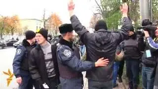 Supporters Of Jailed Party Leader Protest In Kyiv