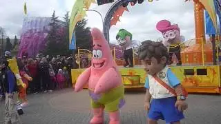 Movie Park Germany - Nickshow 2013 Spongebob and his Friends