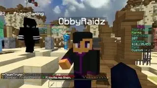 ObbyRaidz Hacking On His Server [ObbyPVP]