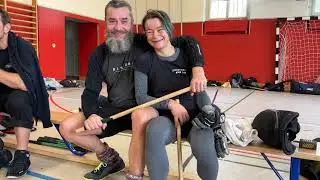 Real Contact Stick Fighting Camp with Lonely Dog - Bern, Switzerland 2023