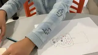 (Made by Pikachu) 0.7 speed montage of drawing Nyan Cat