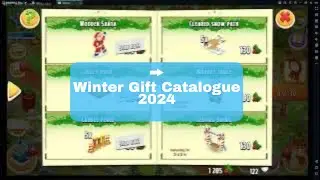 Hay Day December Week 3 - Winter Christmas Gift Catalogue Decoration 2024 #hayday #haydaygameplay