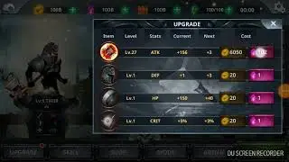 STICKMAN LEGEND HERO EQUIPMENT LVL MAX crit 254% att 1327 hp 100k