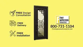 Iron Entry Door Product Animation by First Impression Ironworks in Arizona