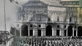 Catedral de Pisa, 1944 Pracinhas da FEB cantam o Hino Nacional