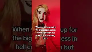 Angeldust is a better princess :( - Charlie Morningstar cosplay - Hazbin Hotel in real life