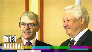 The Post-Cold War Moment: Clinton and Major in Moscow for Victory Day parade (1995)