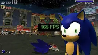 Playing Sonic Adventure 2 at x3 the speed (No Mods)