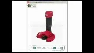 Hunter Accessories - Red Hunter Fleece Welly Socks