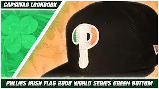 Green Bottom World Series Side Patch Fitted | Phillies World Series Hat Green Under Brim #Shorts