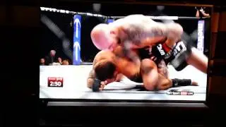 Ben Saunders omoplata UFC