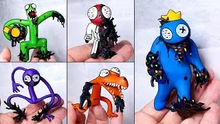 [ROBLOX] Making Corrupted RAINBOW FRIENDS Sculptures Timelapse [Learn With Pibby]