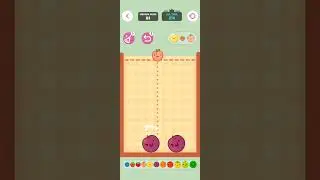 Fruit Merge game #trending#gameplay#shorts#mastermind#gaming#youtubeshorts #games#FruitMergegame