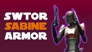 Sabine Wren SWTOR bounty hunter armor - SWTOR fashion guide