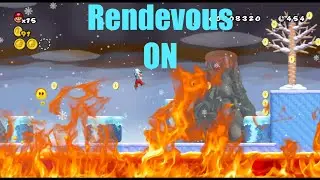 MERRY CHRISTMAS: NSMBWII Custom Level Rendezvous On Fire