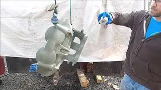Dump Truck Abrasive Blasting (FAIL!) and Parts Painting