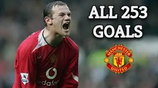 Wayne Rooney All 253 Goals For Manchester United 2004-2017