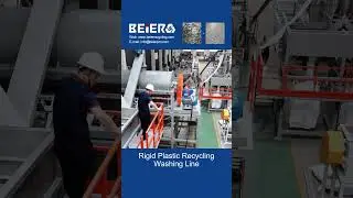 High Performance Waste PE PP HDPE Rigid Plastic Recycling Washing Line Machine - BEIER