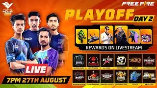 🔴 [LIVE] FFPL 4 - PLAYOFF DAY 2 | Free Fire Pakistan League