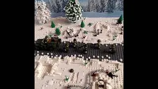 Lego US army patrol Jan 1945 Ardenne Forest WW2, #short