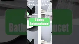 amazon must haves tiktok2025 : LED Bathroom Sink Faucet with Pull Out Sprayer, 4 Modes Bathroom