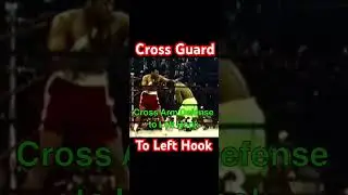 Cross Arm Guard To Left Hook #boxing #boxingtraining #boxingdefense #fighting #boxingcombinations