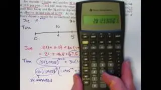 Actuarial Exam FM/2 Prep: Use an Equation of Value to Solve for an Unknown Deposit Time