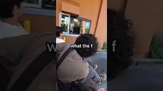 taking a drivable couch to a DRIVE THRU #vlog #engineering #prank #technology #tech