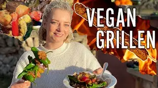 🌱  Vegan Grillen - 4 leckere BBQ Ideen + Seitanrezept  #vegan #grillen #vegetarischerezepte