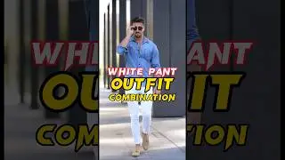 😍😍👌👌 White Pant Matching Shirt | White Pant Outfit Combination | Hindi | Krishna Yadav