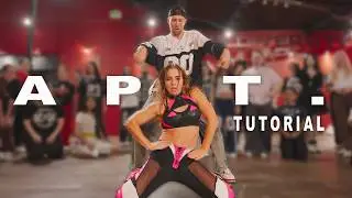 APT - Ros&eacute;, Bruno Mars STEP BY STEP DANCE TUTORIAL | Matt Steffanina & Enola Bedard
