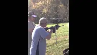 Akdony with a full auto razorback