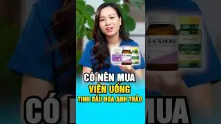 C&oacute; n&ecirc;n uống tinh dầu hoa anh thảo kh&ocirc;ng? #skincare