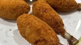 | Cheesy chicken leggies | Chicken mash drumsticks | Best snack for children | Easy and Unique |