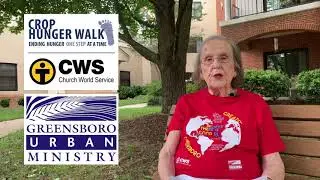Mary Belle Gilbert 2020 CROP Walk Promo West Market