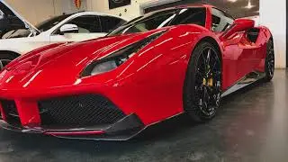 Ferrari 488 GTB|shot on iphone| cinematic |car shoot|TMT autos|cosmic vision| Ferrari sound|12promax