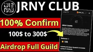 JRNY CLUB Airdrop | Full Guid