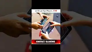20 or 40 Fps Player ‼️💔 #bgmi #pubg #funny #gaming #bgmishortsfunny #pubggame